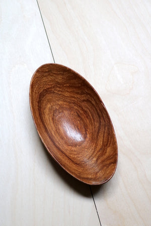Teak Wood Bowl - Form + Beyond graphic mirrors & wall art gallery london