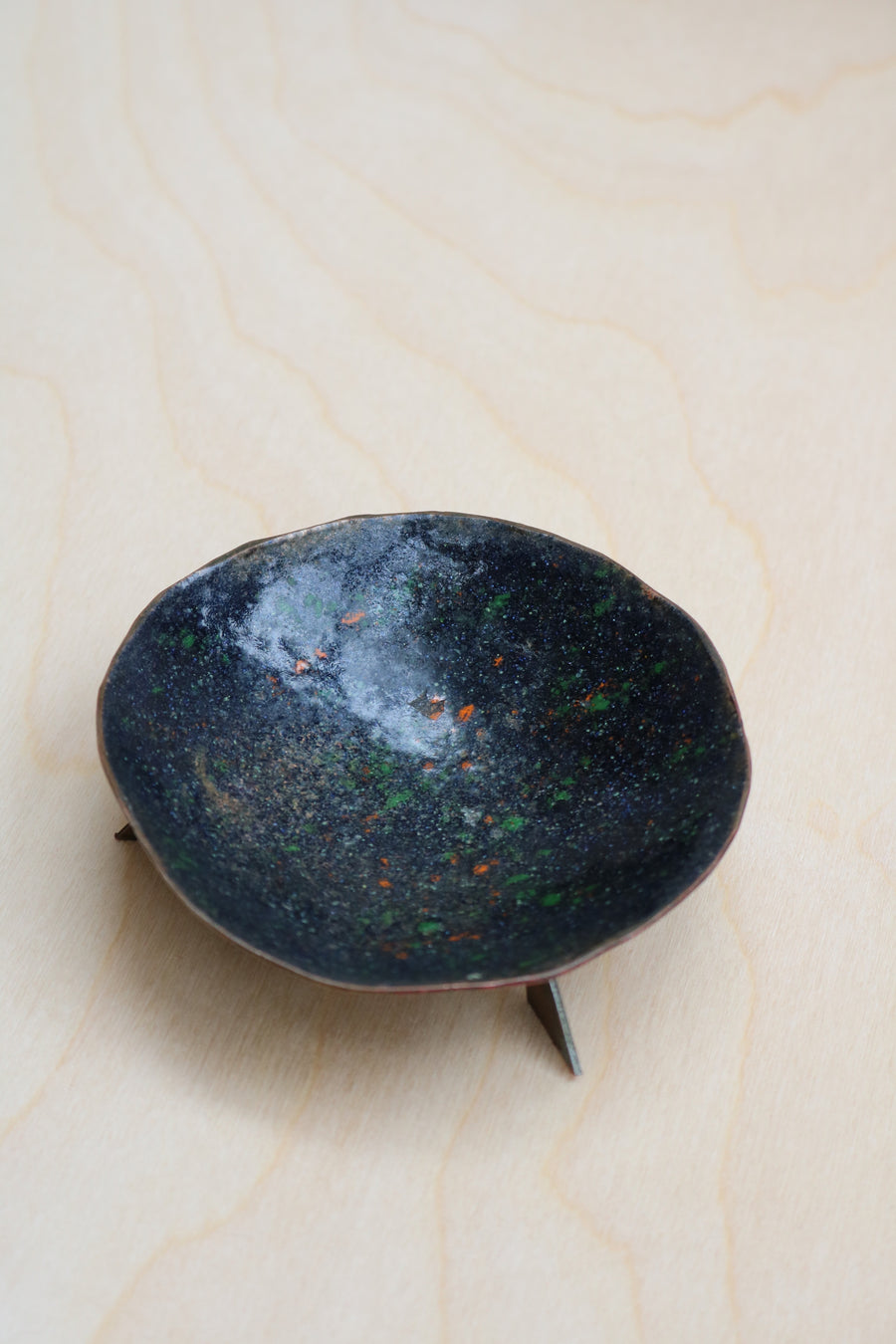 Enamelled copper dish - Form + Beyond graphic mirrors & wall art gallery london