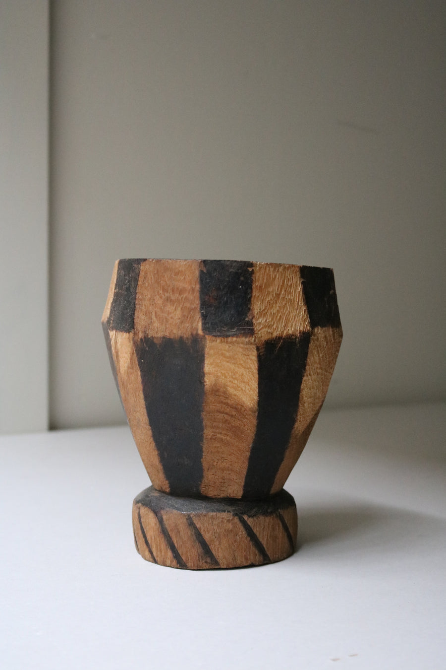 Wooden Mortar - Form + Beyond graphic mirrors & wall art gallery london
